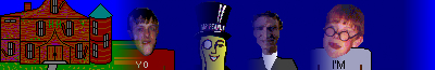 Haunted Mansion, David Hansen, Mr. Peanut, Bill Nye, and Page Hansen